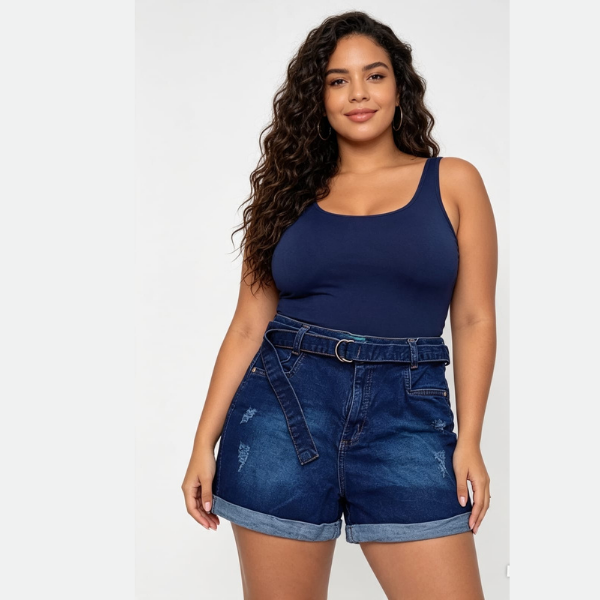 Short Jeans Top Griff – Modern Denim Shorts for Women in Brazil