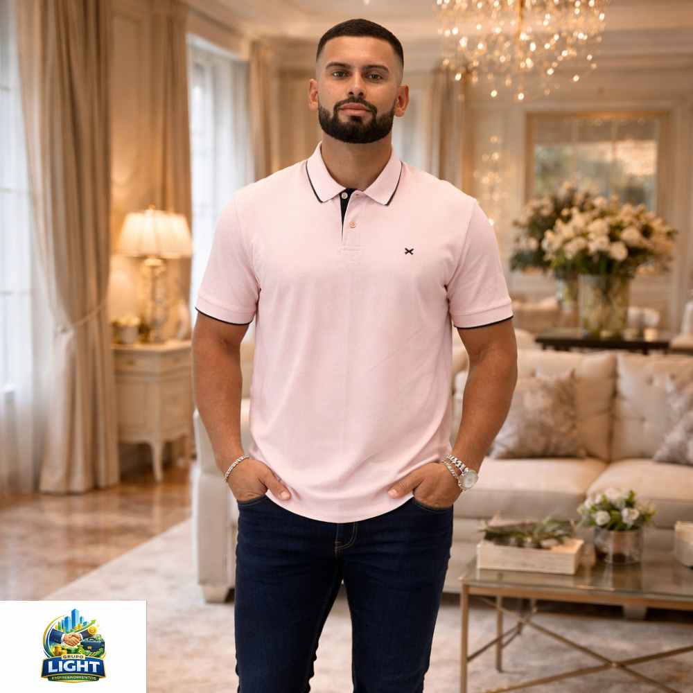 Camisa Polo Piquet Masculina: Elegância, Conforto e Versatilidade