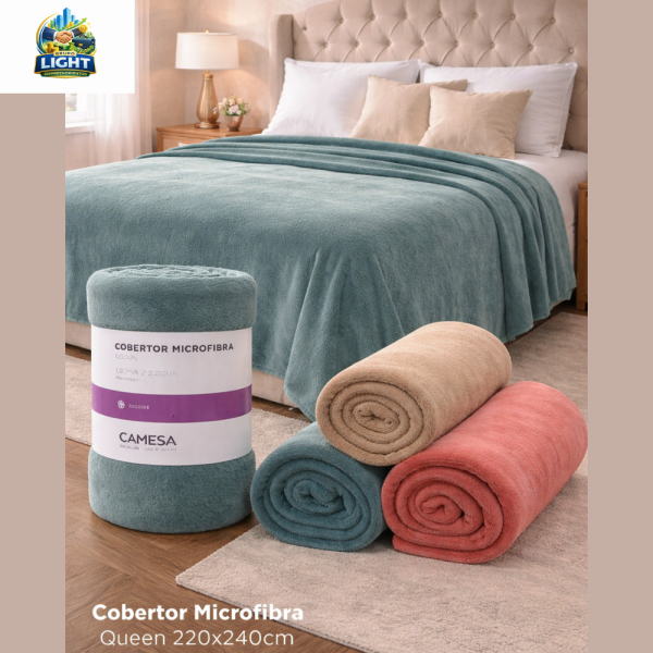Cobertor Microfibra Queen 220x240: Conforto e Qualidade para Suas Noites