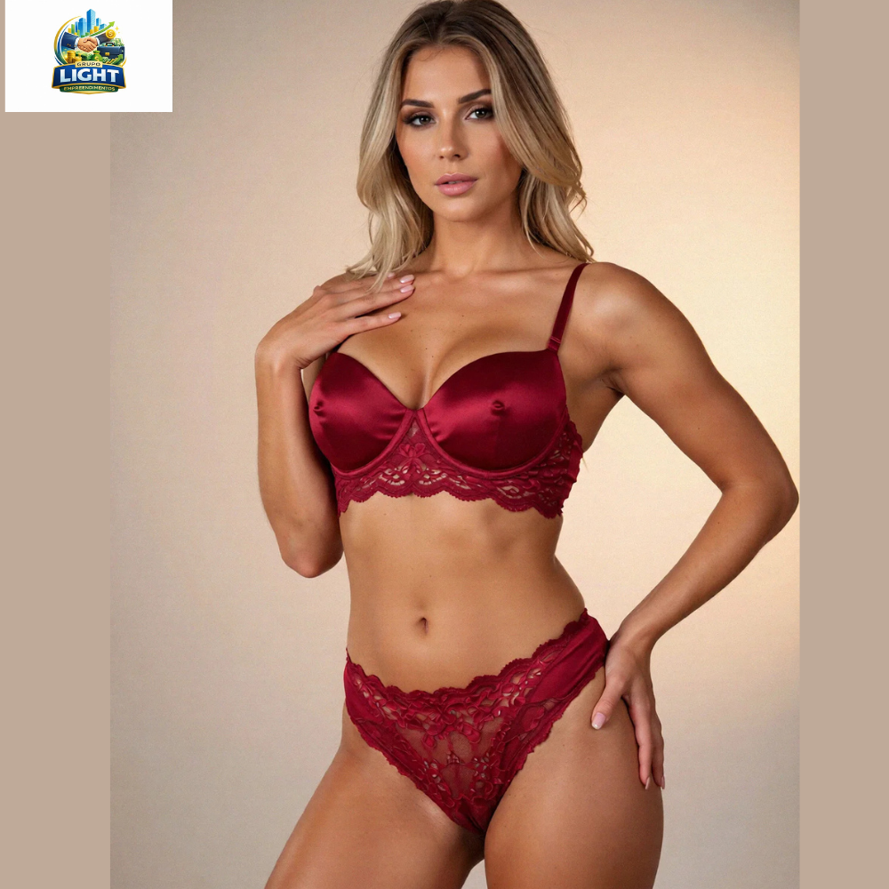 Conjunto Lingerie Estilosa: Elegância e Conforto para Valorizar Você