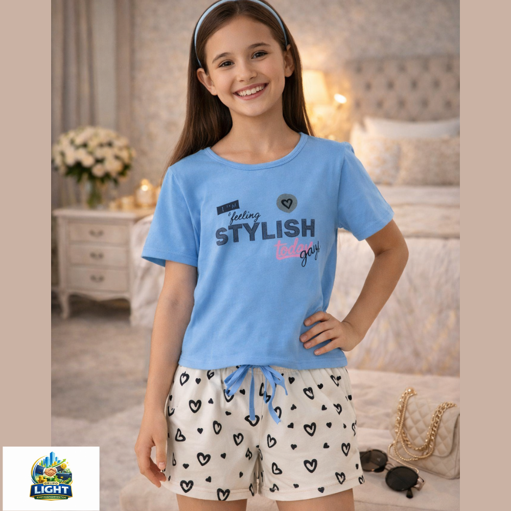 Conjunto Infanto Juvenil: Moda Confortável e Estilosa para Crianças
