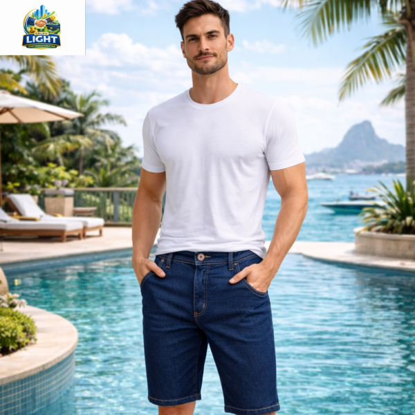 Short Jeans Masculino: Estilo e Conforto para o Dia a Dia Moderno