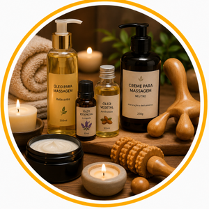 Produtos para Massagem.