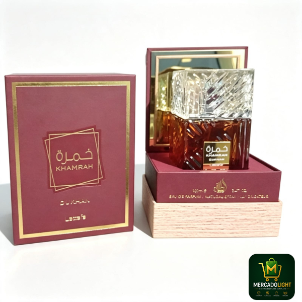Perfume Lattafa Khamrah Dukhan Eau de Parfum Unissex 100ml