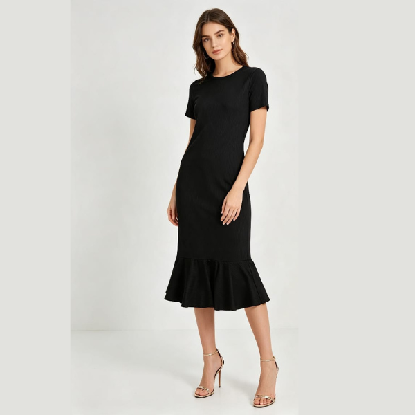 Vestido Suplex com manga