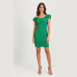 Vestido Suplex Ombro com Barbado – Comfortable & Versatile Dress