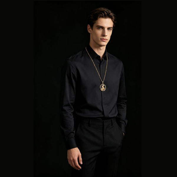 CORRENTE MASCULINA MOEDA ANTIGA – 1,5 MILÍMETRO