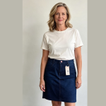 Saia Jeans Miss Beell – Modern Denim Skirt for Stylish Women in Brazil
