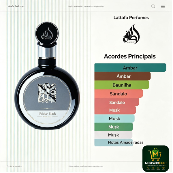 Perfume Lattafa Fakhar Pride Of Eau de Parfum Masculino 100ml