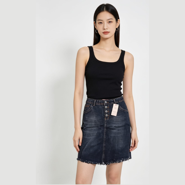 Saia Jeans Miss Beell – Modern Denim Skirt for Stylish Outfits BR