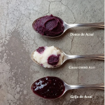 Doce cremoso de minas  açai