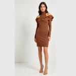 Vestido Suplex Ombro com Barbado – Comfortable & Versatile Dress