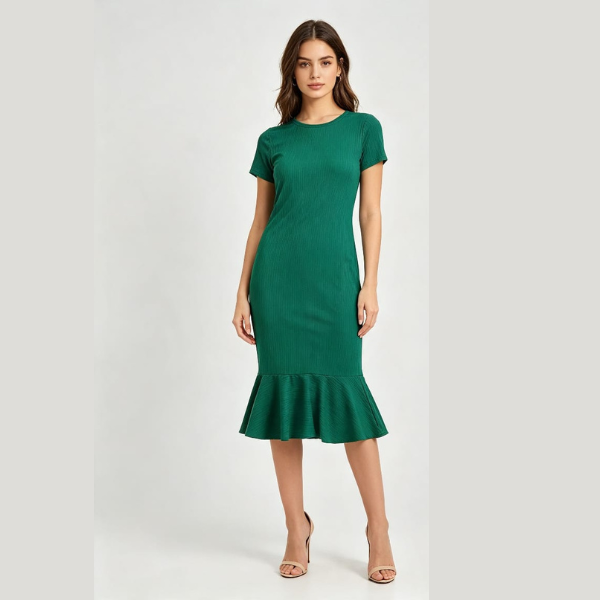 Vestido Suplex com manga
