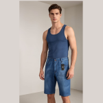 Short Jeans de Marca Emporio Armani – Premium Brazilian Denim Style