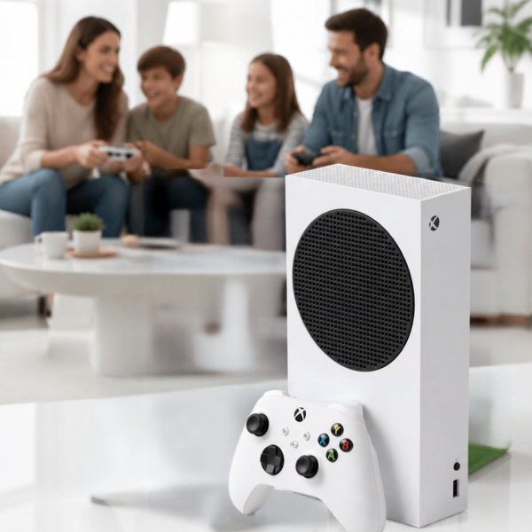 Console Microsoft Xbox Series S 512GB SSD Digital Europeu - Branco (Deslacrado) (Caixa Danificada)