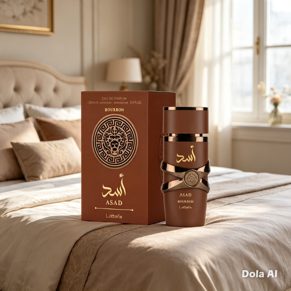 Perfume Lattafa Asad Bourbon Eau de Parfum Unissex 100ml