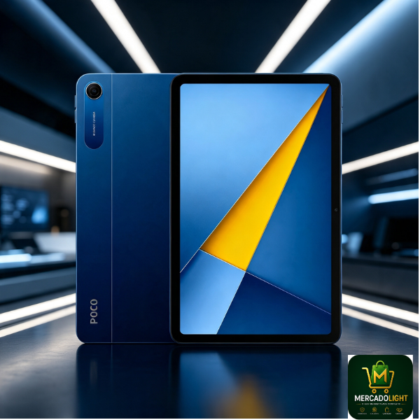 Tablet Xiaomi Poco PAD C1 Tela 9.7" WiFi 128GB 6GB RAM - Azul