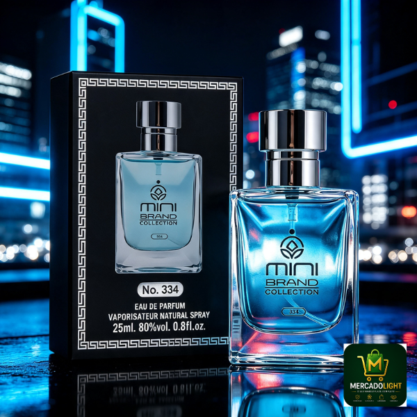 Perfume Mini Brand Collection No.334 Versace Pour Homme Eau de Parfum Masculino 25ml