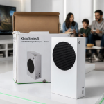 Console Microsoft Xbox Series S 512GB SSD Digital Europeu - Branco (Deslacrado) (Caixa Danificada)