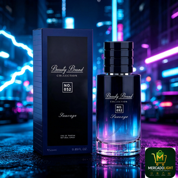 Perfume Beauty Brand 052 Sauvage Eau de Parfum Masculino 25ml