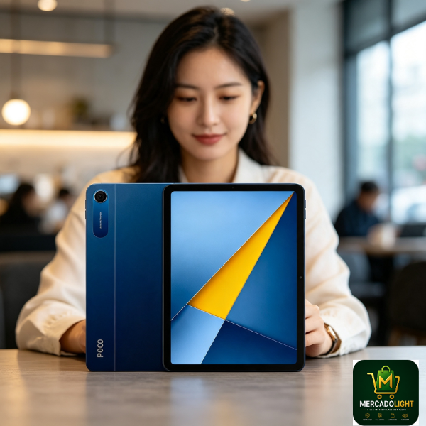Tablet Xiaomi Poco PAD C1 Tela 9.7" WiFi 128GB 6GB RAM - Azul