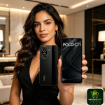 Smartphone Xiaomi Poco C71 Global 128GB 4GB RAM Dual SIM Tela 6.88" - Preto (Caixa Danificada)