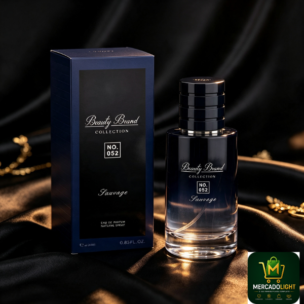 Perfume Beauty Brand 052 Sauvage Eau de Parfum Masculino 25ml